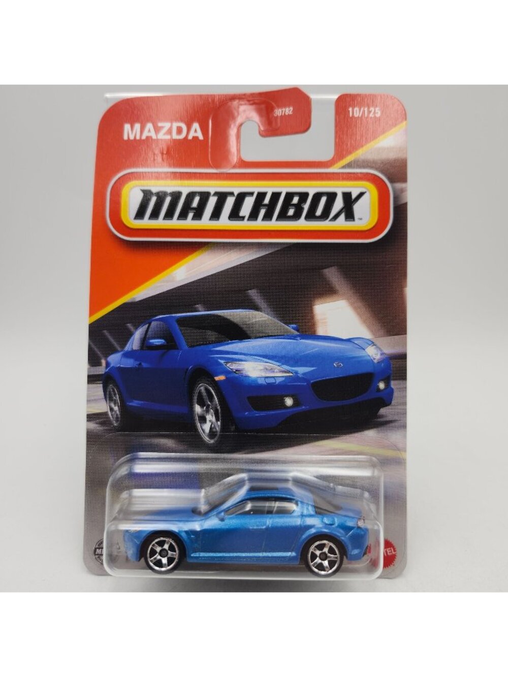 Matchbox 2004 Mazda RX8 Blue Metallic 2025 Basic 10/125